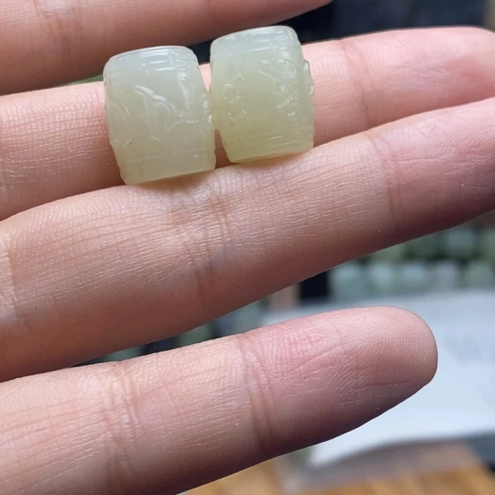 未镶嵌和田玉（糖玉）珠宝半成品