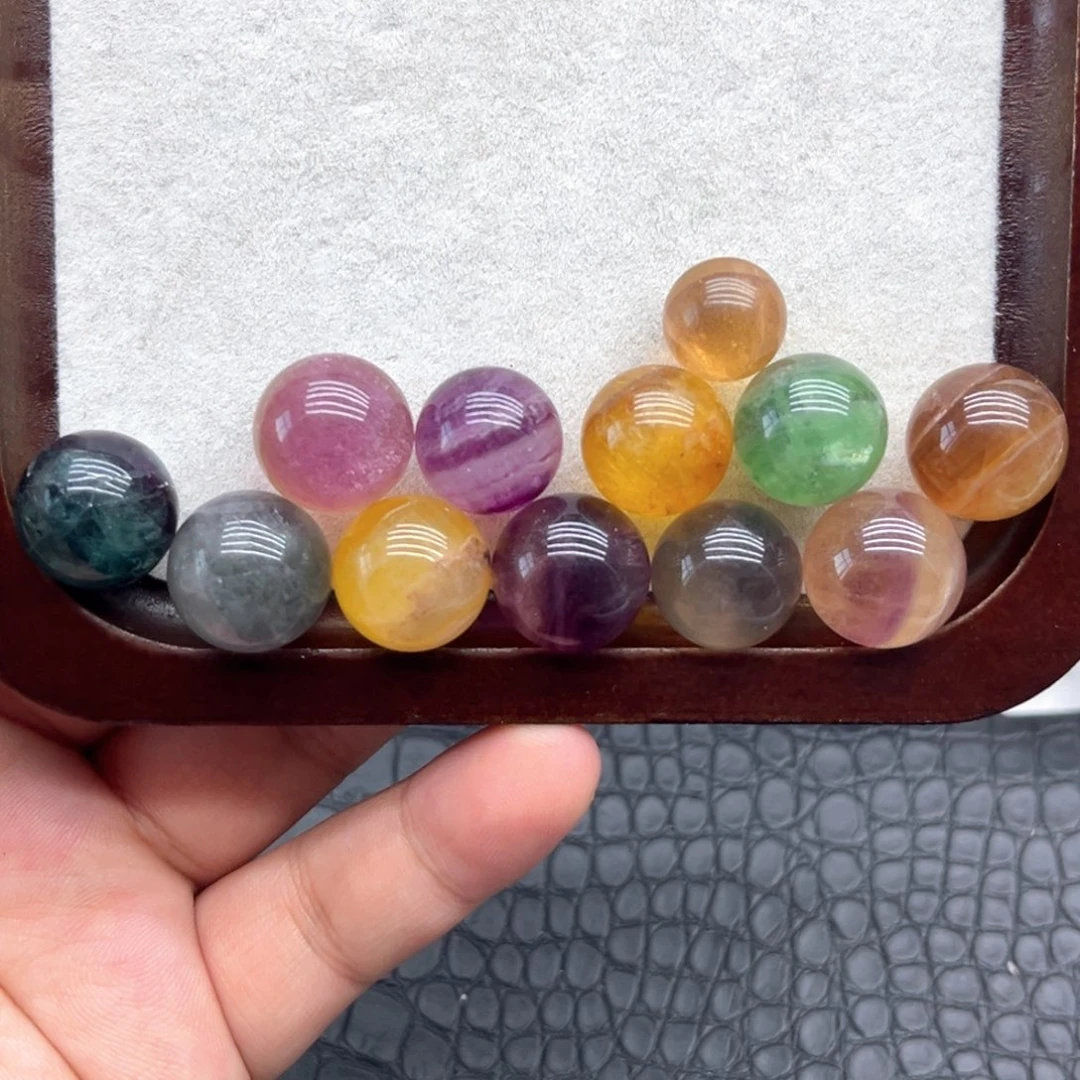 水晶未镶嵌珠宝半成品10 彩莹.石球13-18mm