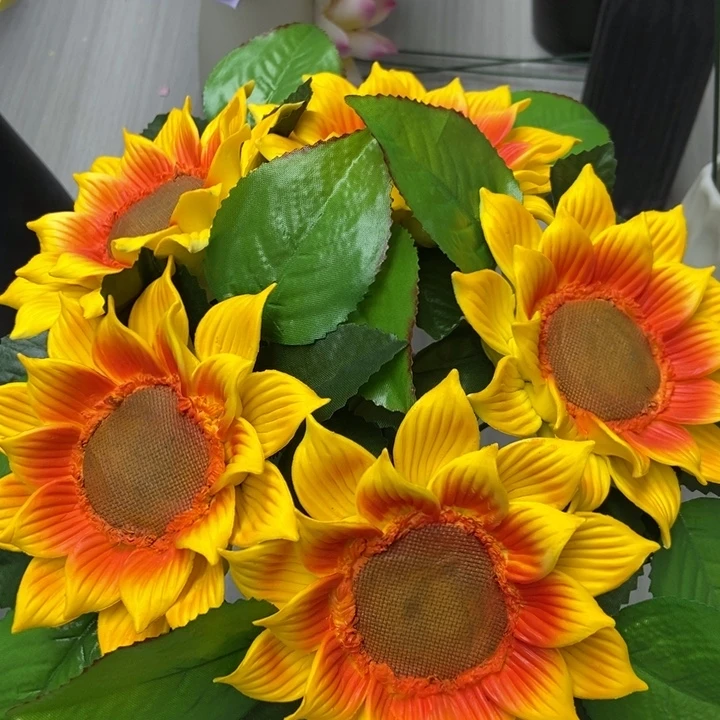 陶瓷手工制作陶瓷花4朵