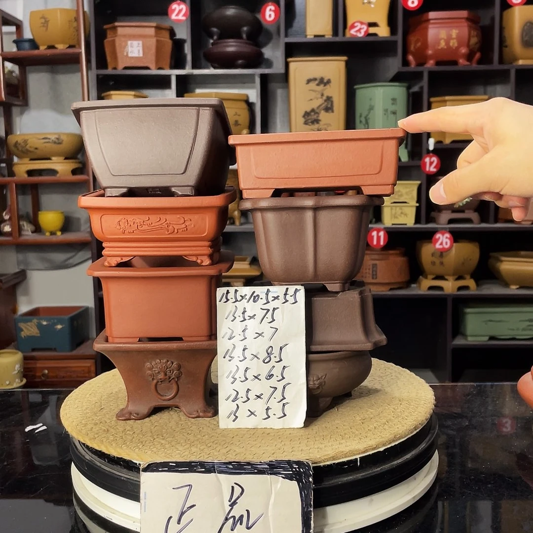 D-盆尚好紫砂花盆