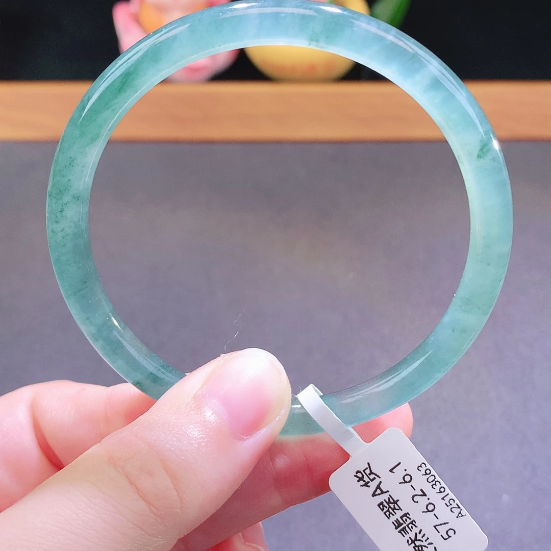 翡翠未镶嵌手镯天然翡翠