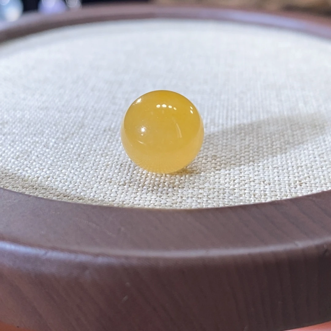 翡翠未镶嵌颈饰冰橘黄卡12+