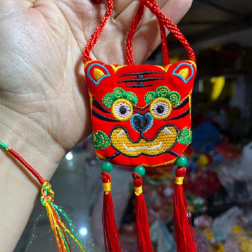 【村官冯大吉助农专属】刺绣虎包端午香包手工工艺品非物质文化传承