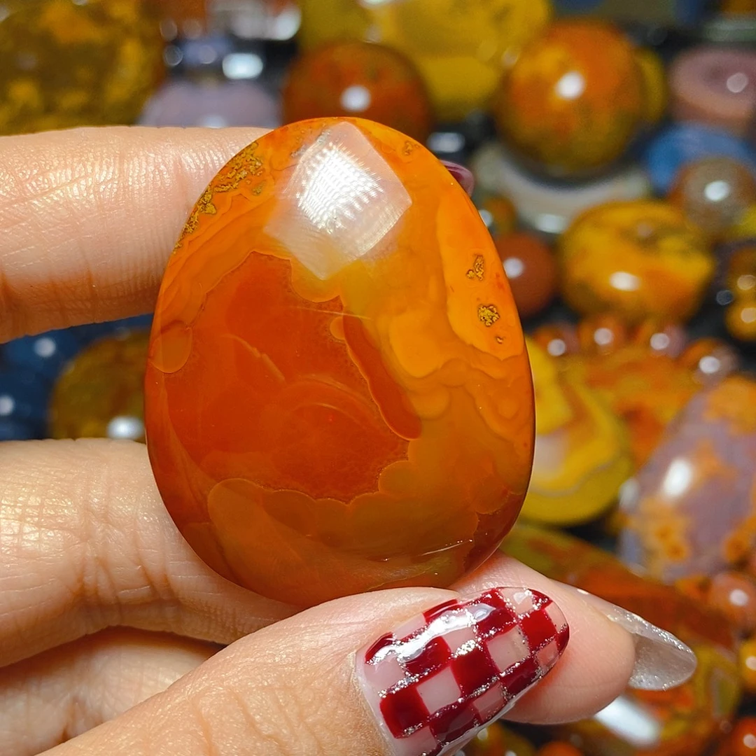 玛瑙/玉髓未镶嵌颈饰