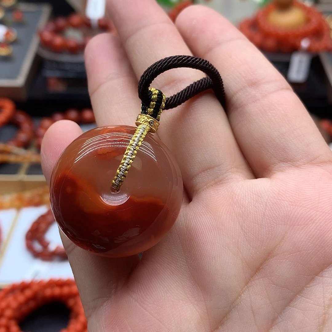 南红玛瑙配饰，发货一个未镶嵌