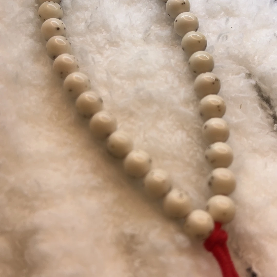 小***子星月菩提吊坠卡7三分之二留白玉化小冰糖