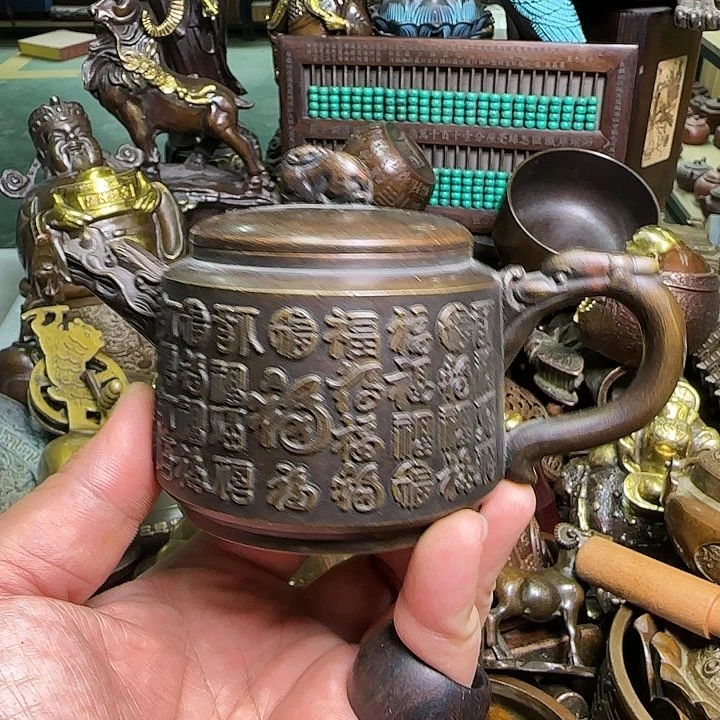 铜器办公室茶室摆件