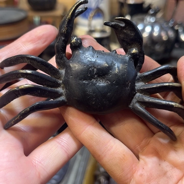 铜中古工艺品摆件