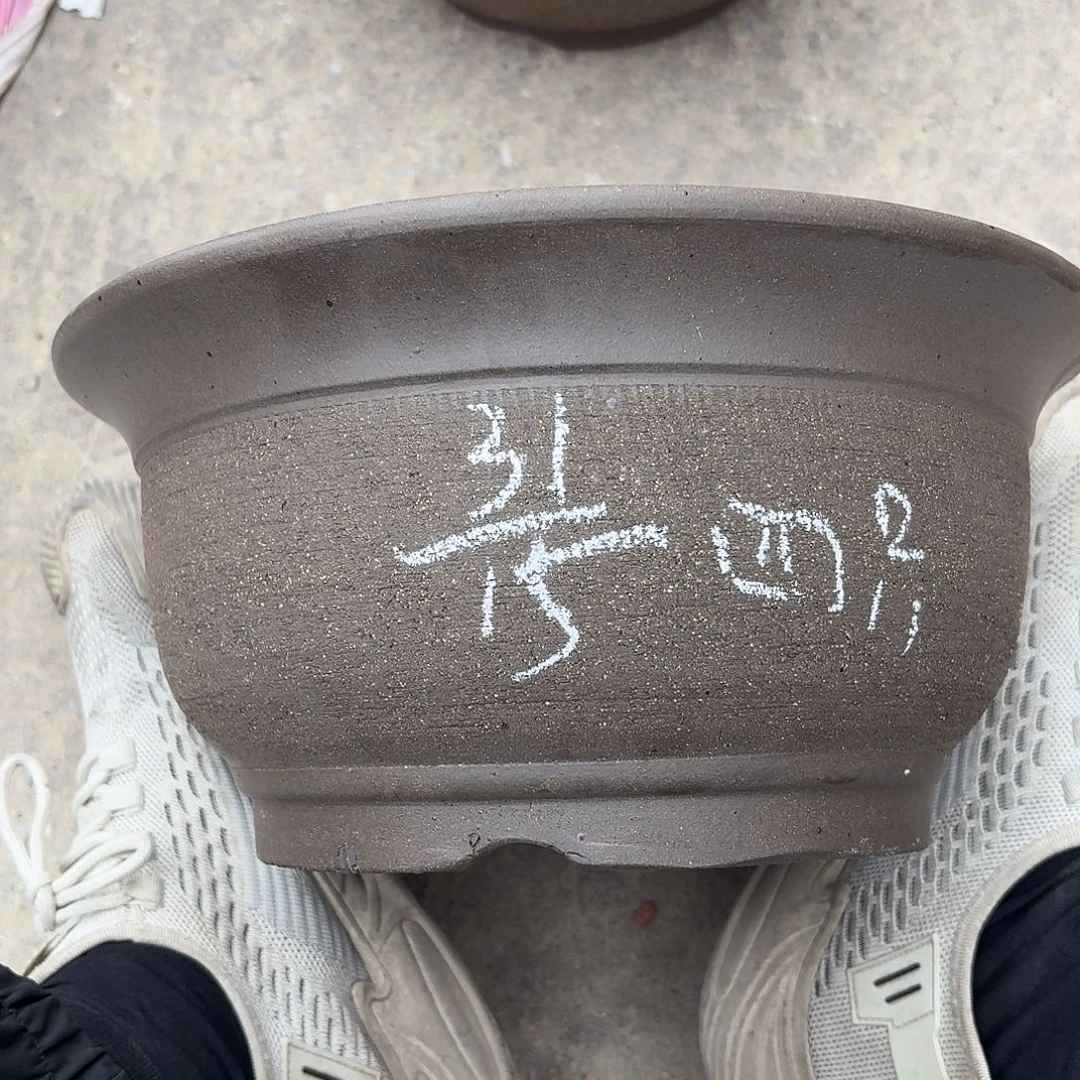 宜兴紫砂花盆，现货发