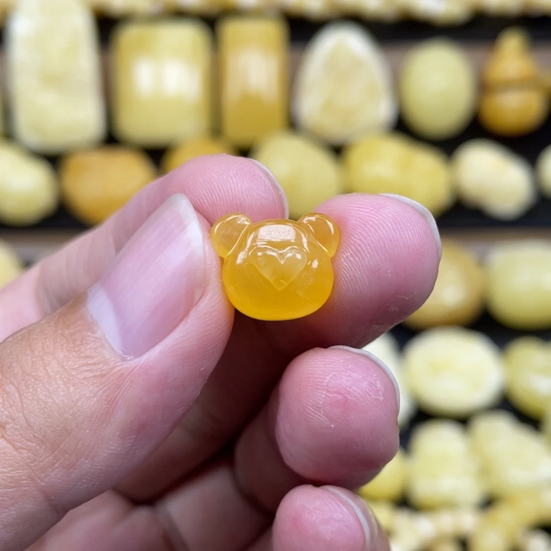 琥珀未镶嵌裸石琥珀蜜蜡