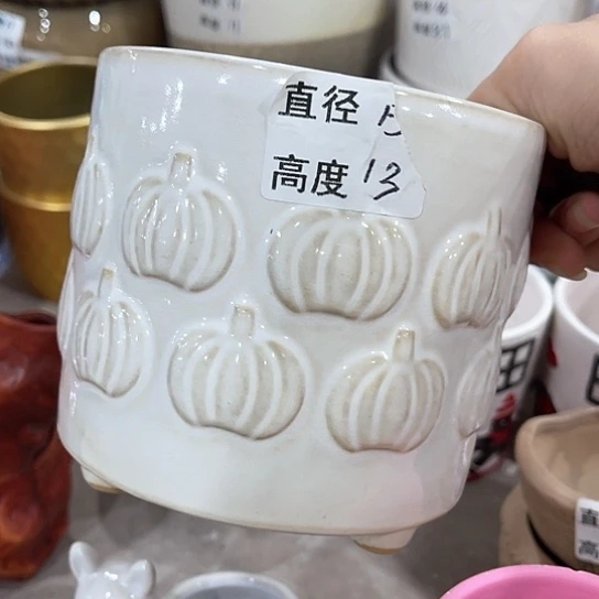 多肉绿植陶瓷花盆9.9包邮