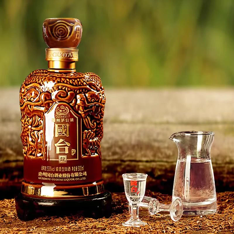 国台龙酒  酱香型白酒53度500ml