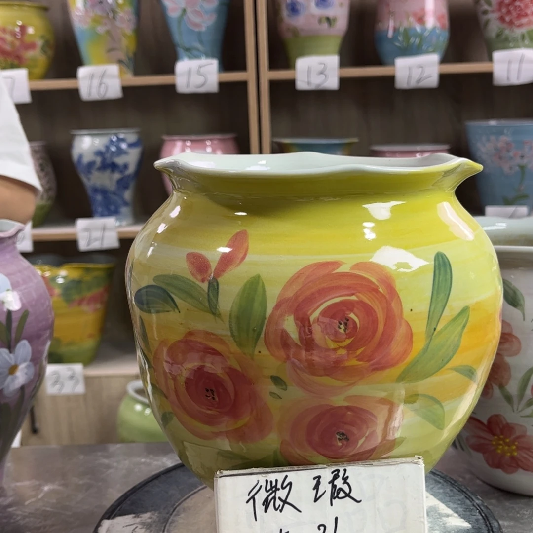 景德镇陶瓷花盆花盆