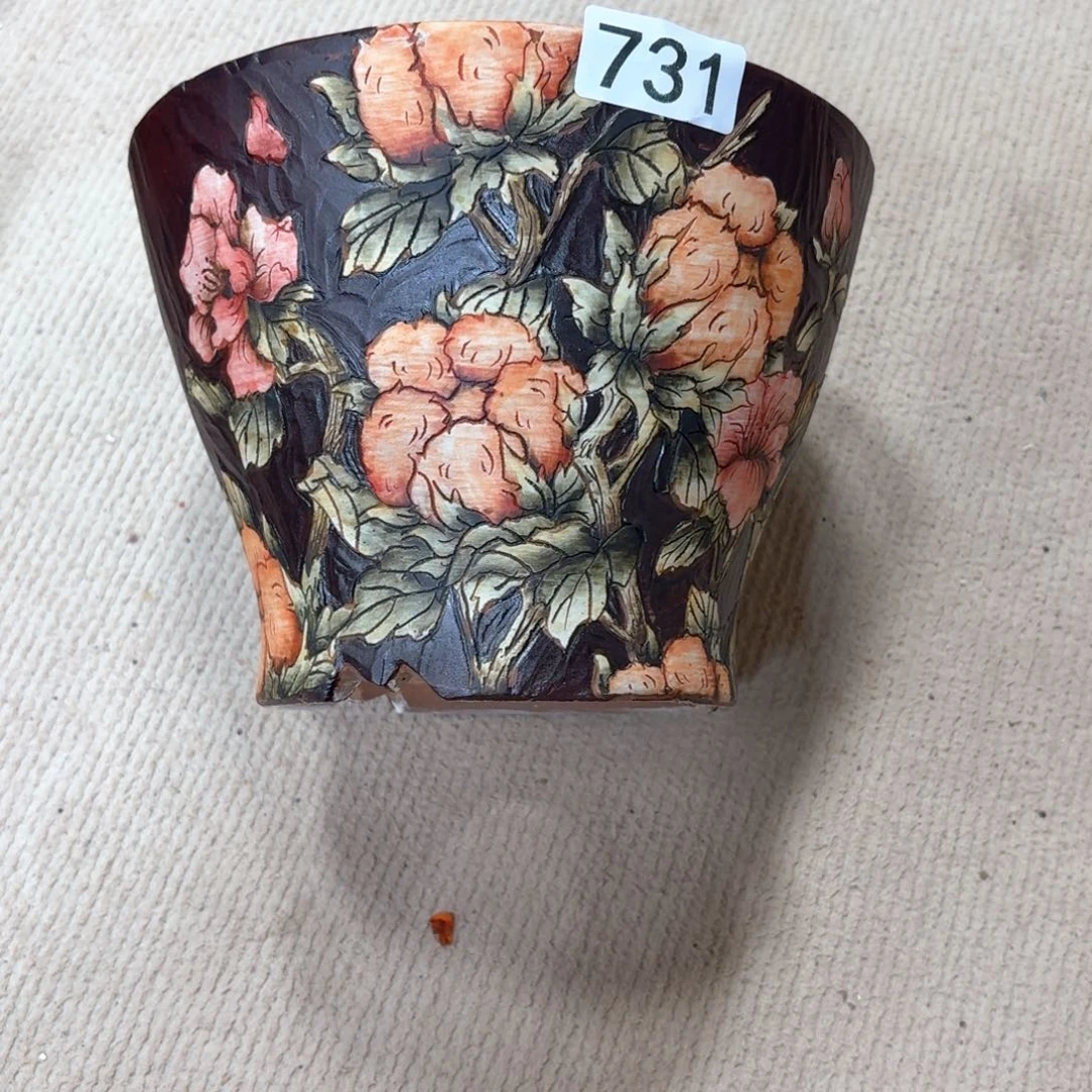 小***头紫砂花盆陶瓷多肉花盆精品