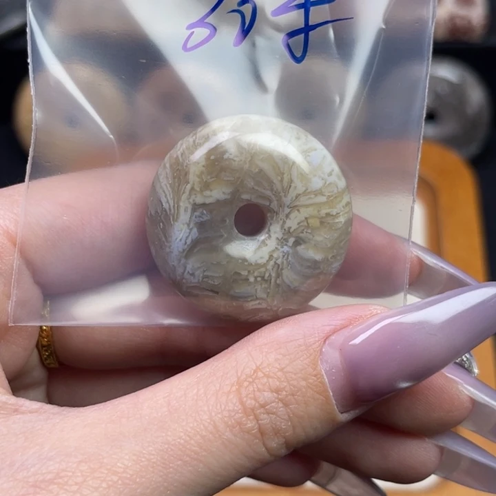 未镶嵌吊坠硅化珊瑚（珊瑚玉）