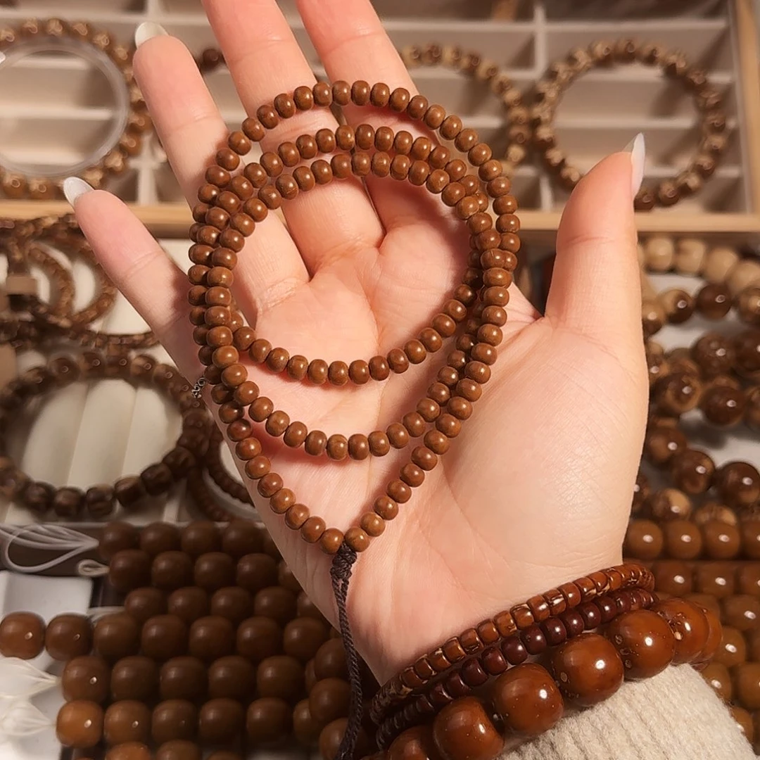 手串紫金鼠5.7*4.5鼠尖料长脖挂152颗籽