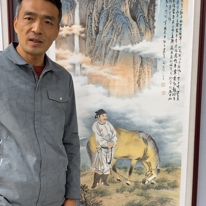 国画亲笔手绘原创