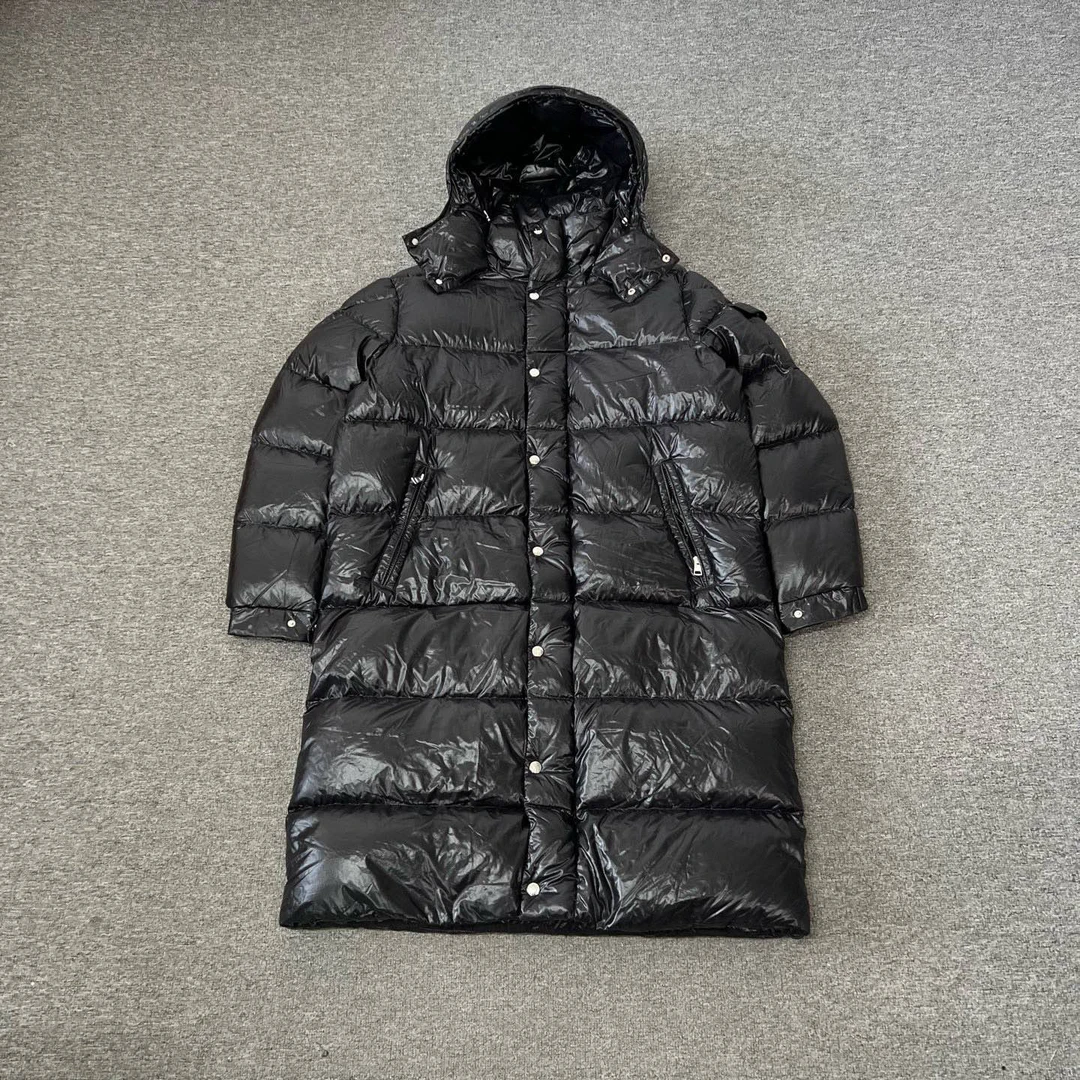 99新 AMIPARIS 蒙口 黑色Hanoverian 长款 羽绒服 5码