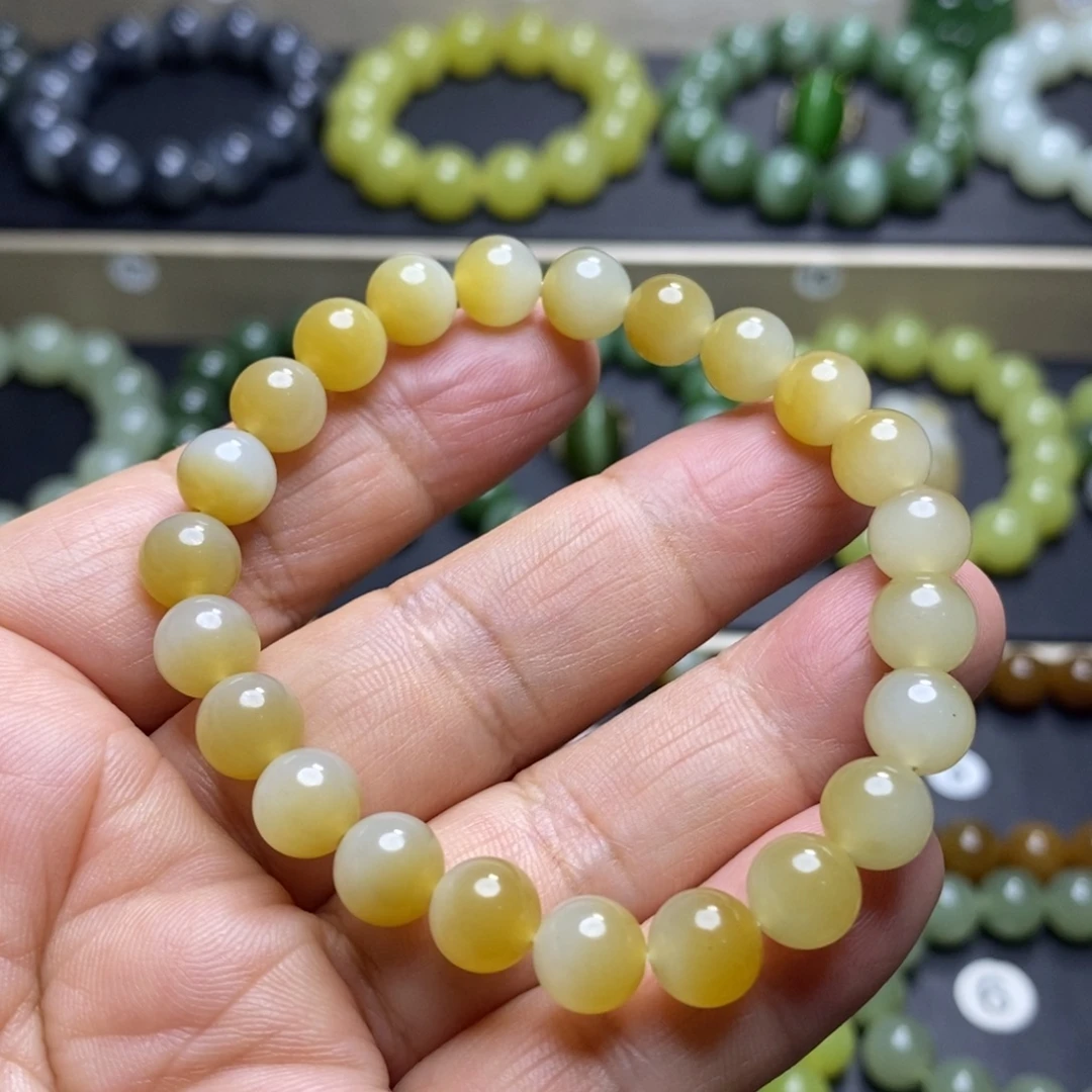 未镶嵌手串和田玉