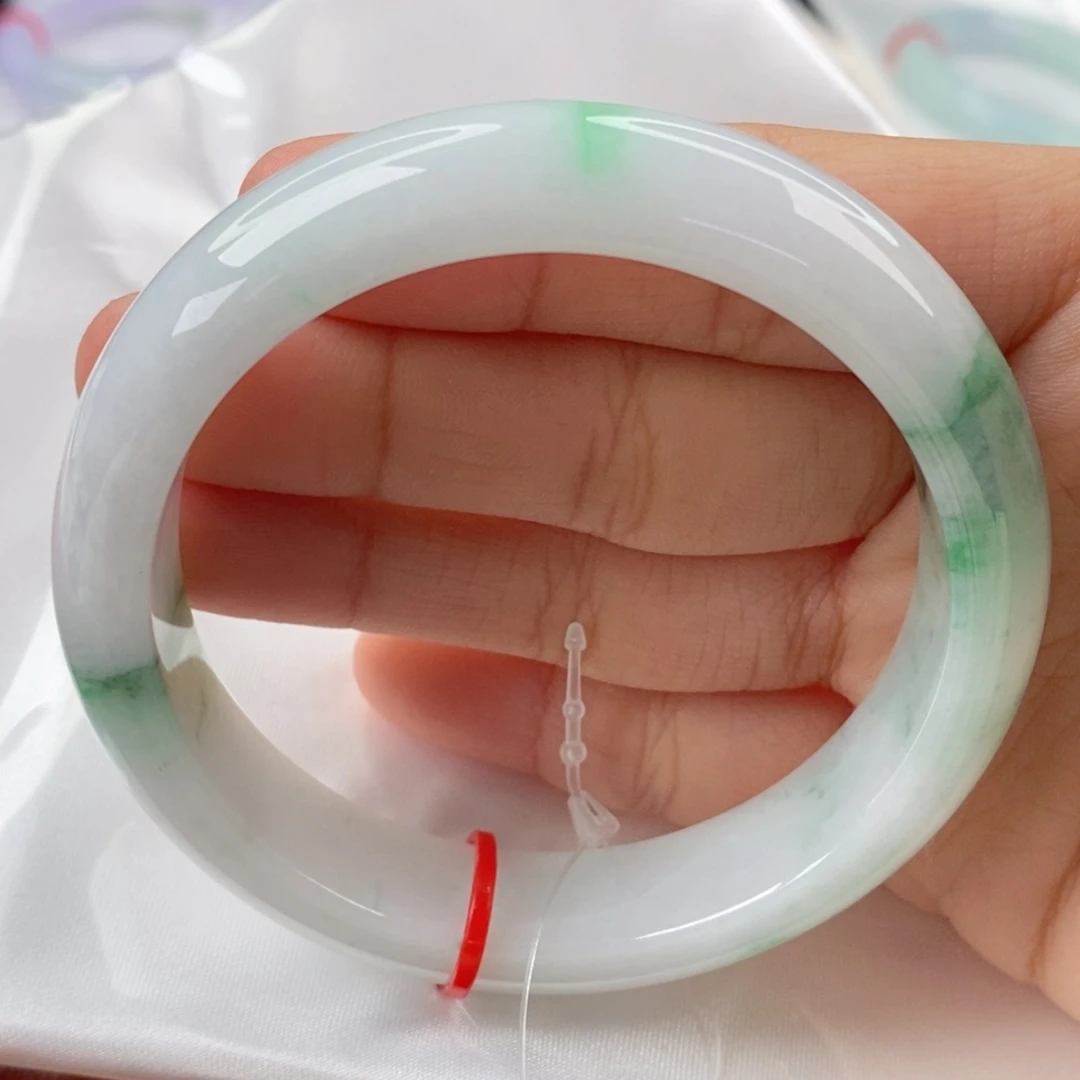 翡翠手镯未镶嵌57-58正圈