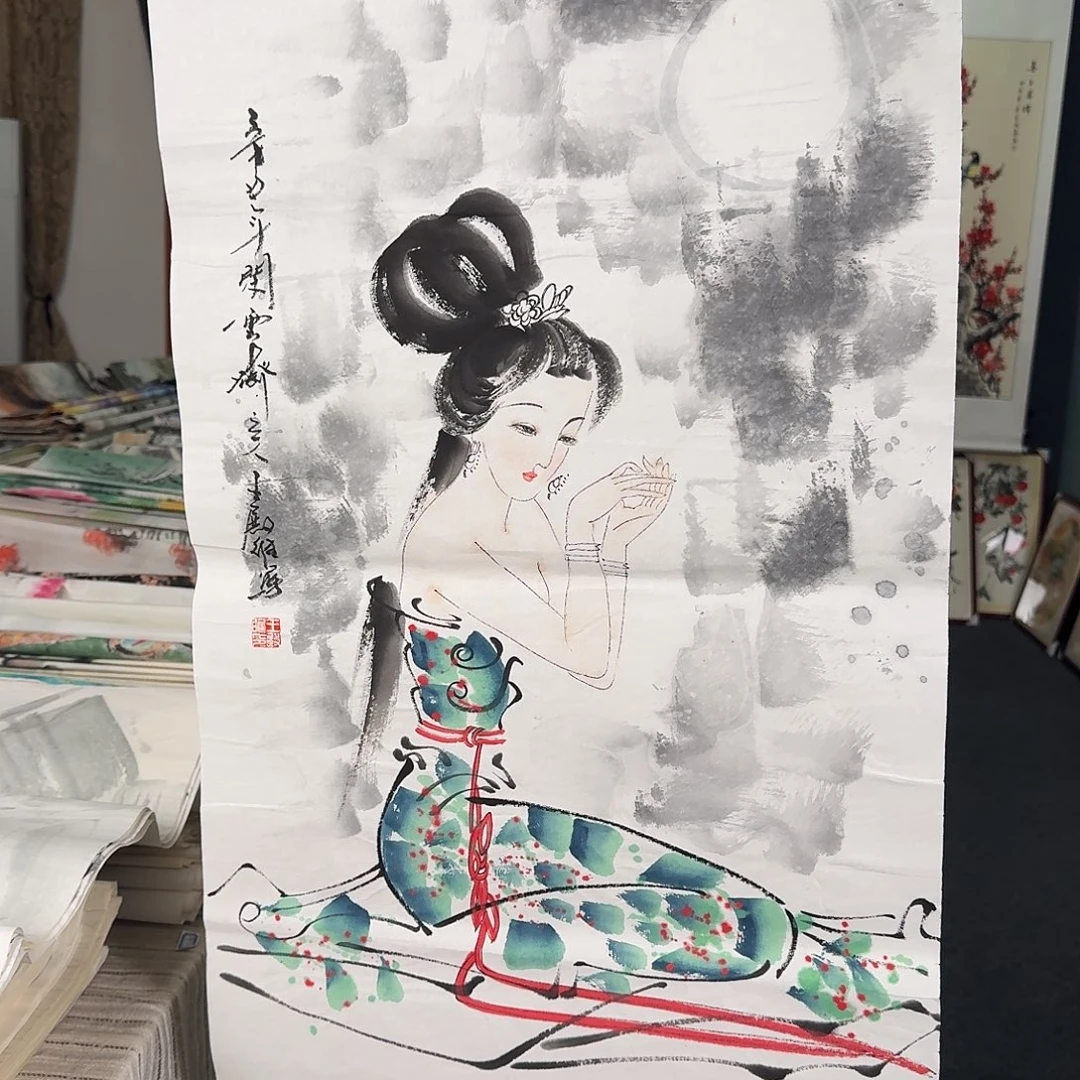 纯手绘的好看作品