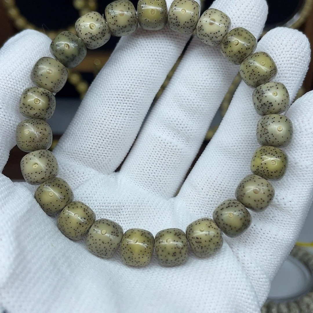 星月菩提手串10-9，月朗星稀细