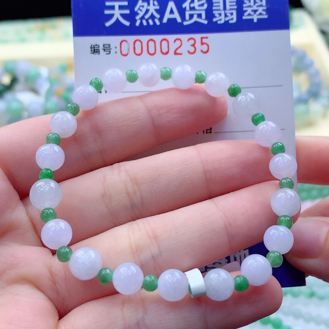 【闪购商品】翡翠颈饰未镶嵌缅甸天然a货翡翠