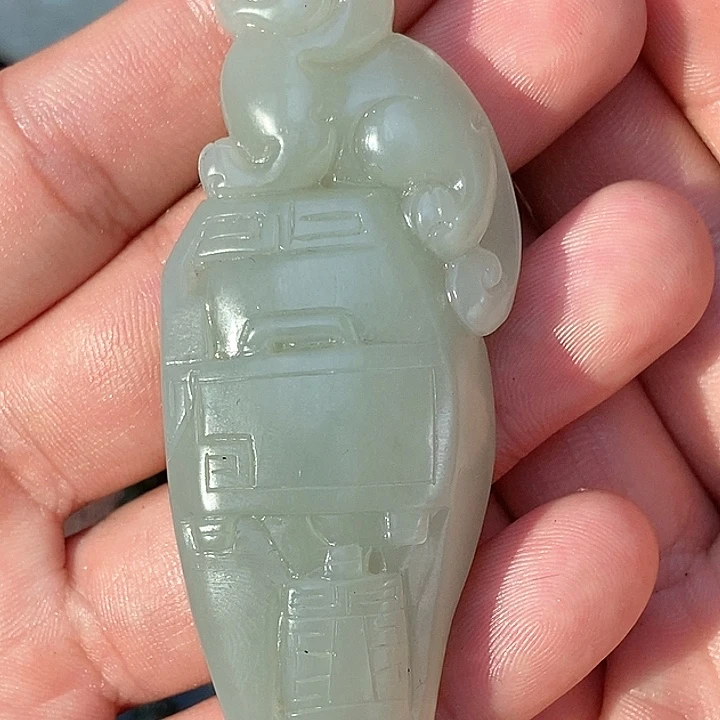 和田玉颈饰未镶嵌