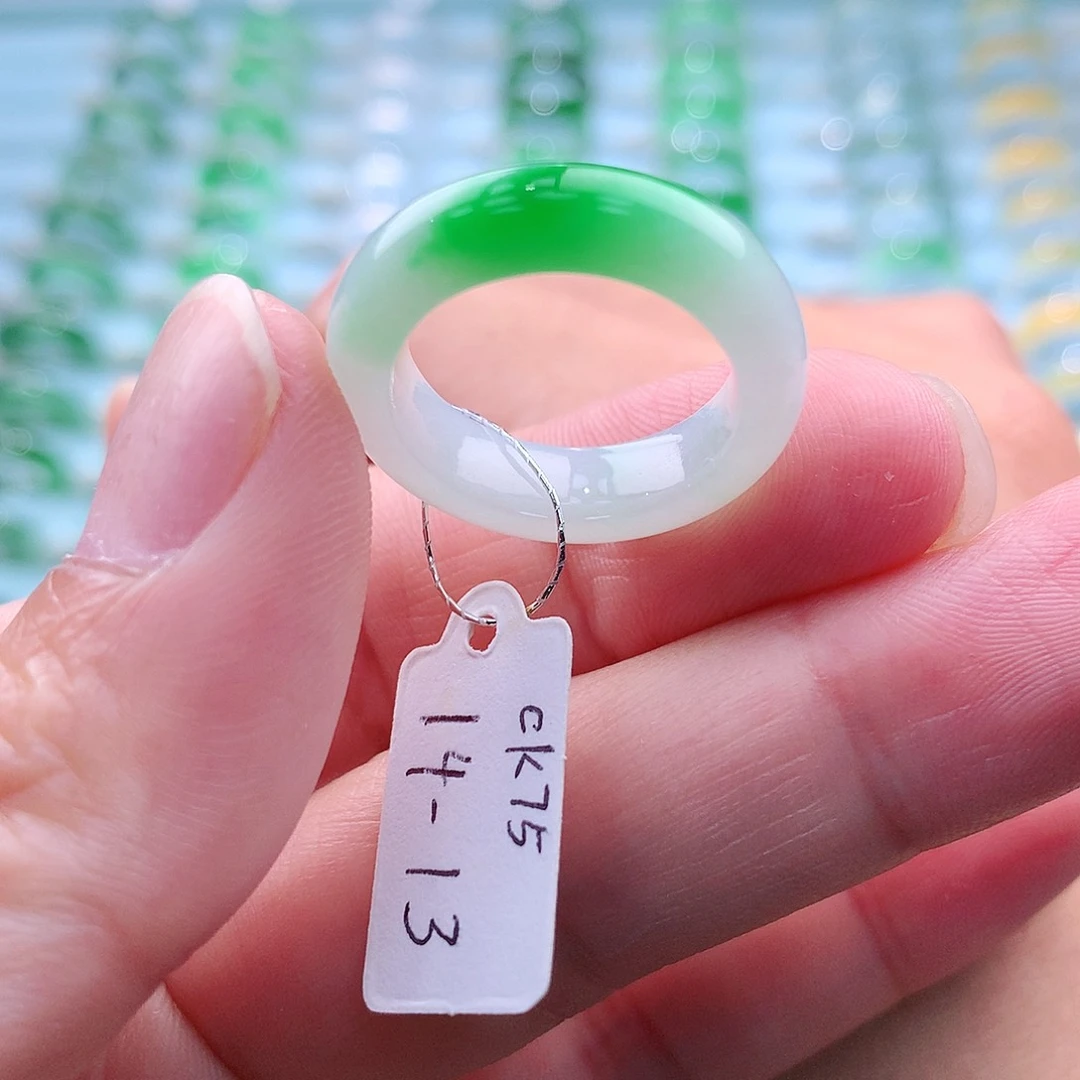 未镶嵌戒指翡翠A货缅甸翡翠