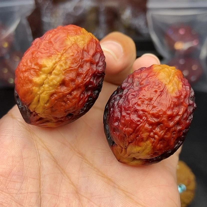 【闪购商品】把件文玩核桃37尺蟒纹龙蛋