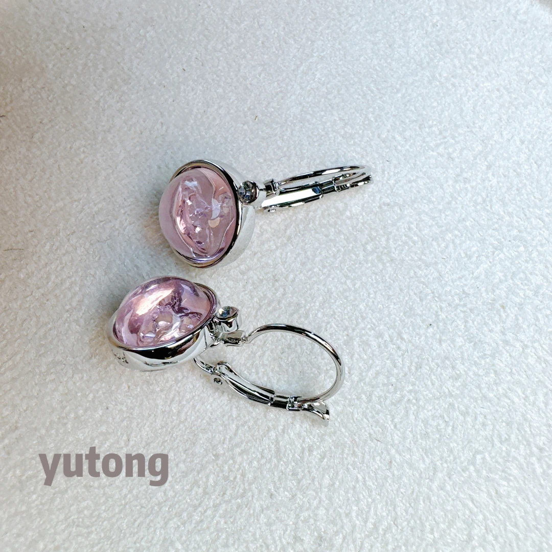 铜合金树脂耳饰 【雨桐轻奢饰品】设计款耳环YT02792