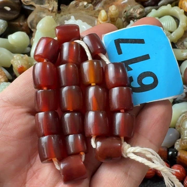 玛瑙/玉髓颈饰合金