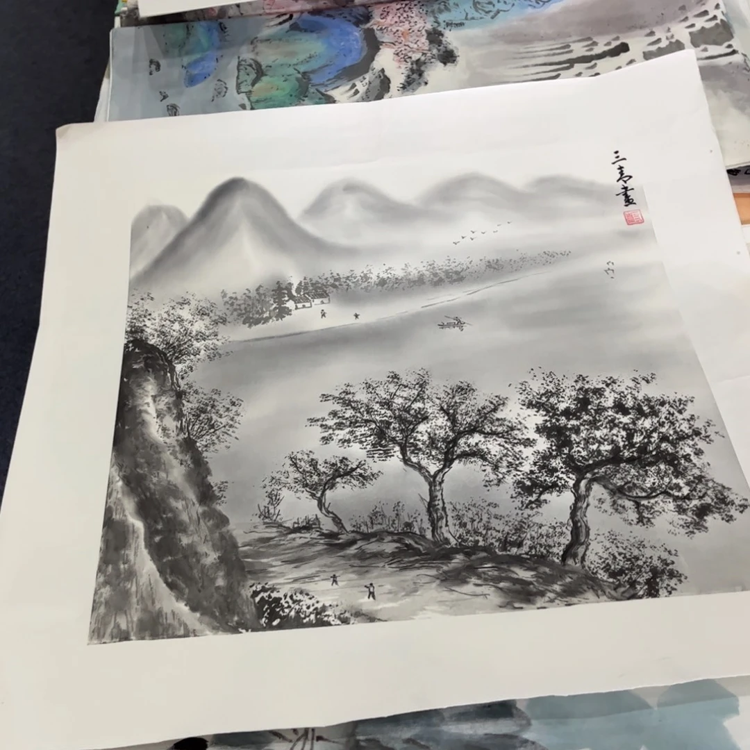 国画ZH精品国画单幅任发