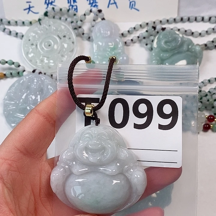 翡翠颈饰未镶嵌天然