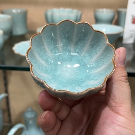 瓷片陶瓷茶具汝瓷茶具