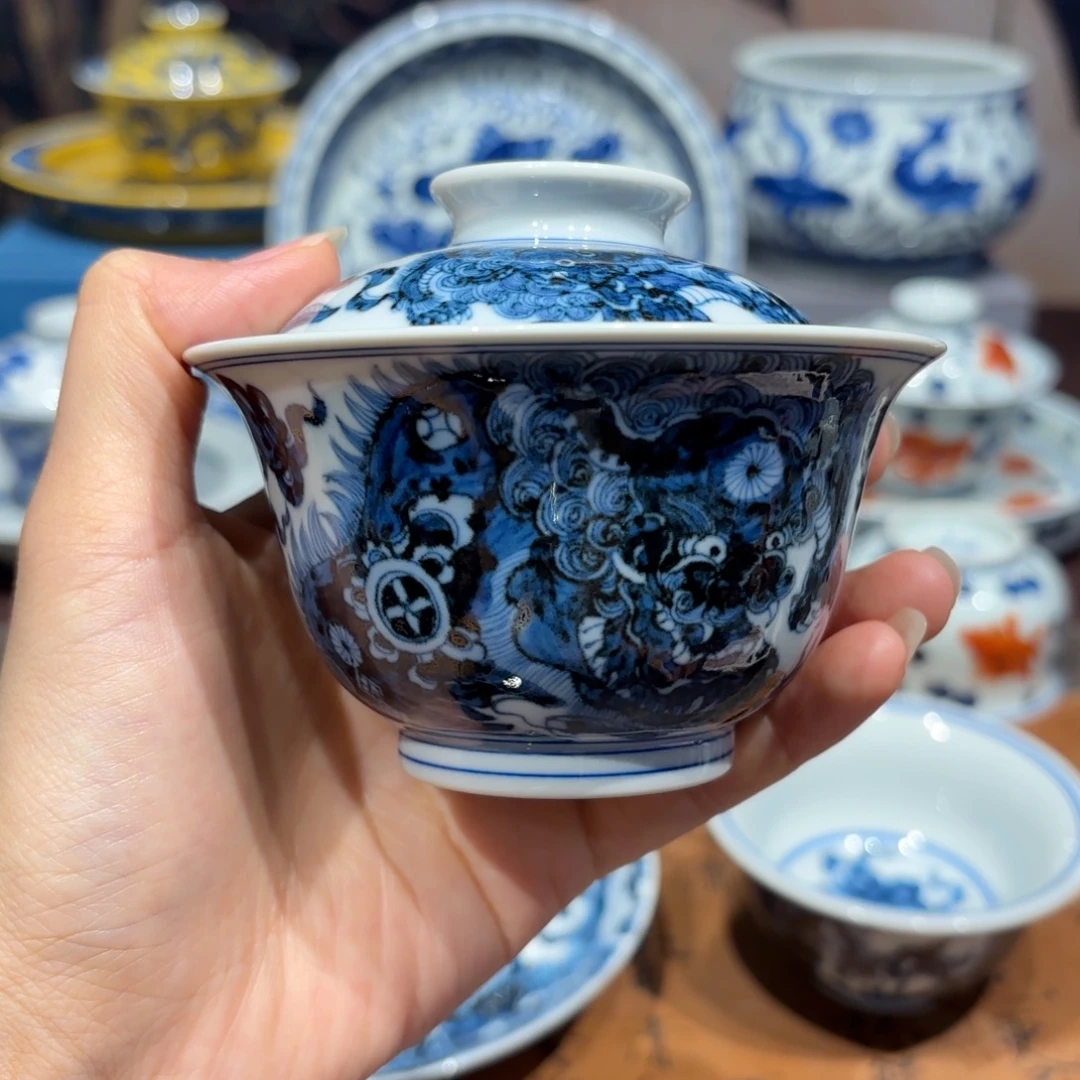 手工手绘陶瓷茶具