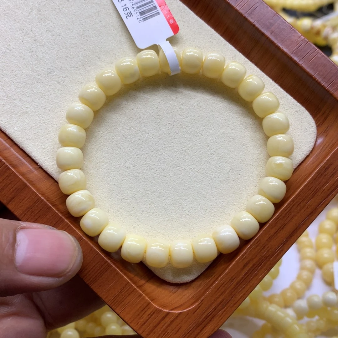 ****）蜜蜡未镶嵌手链蜜蜡