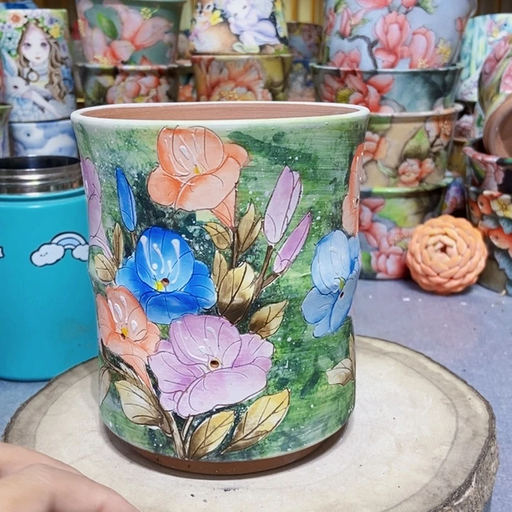 景德镇艺术手绘作品