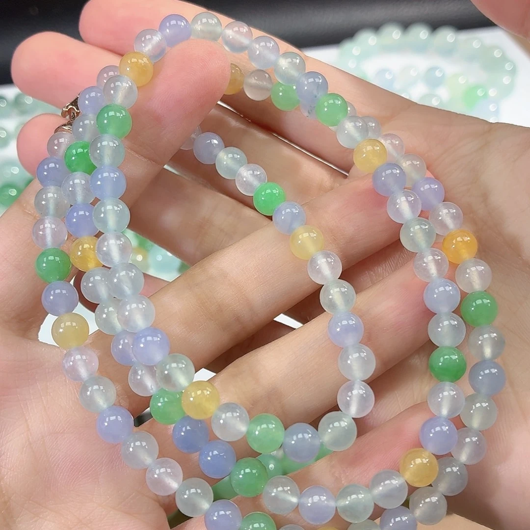 翡翠未镶嵌手链翡翠