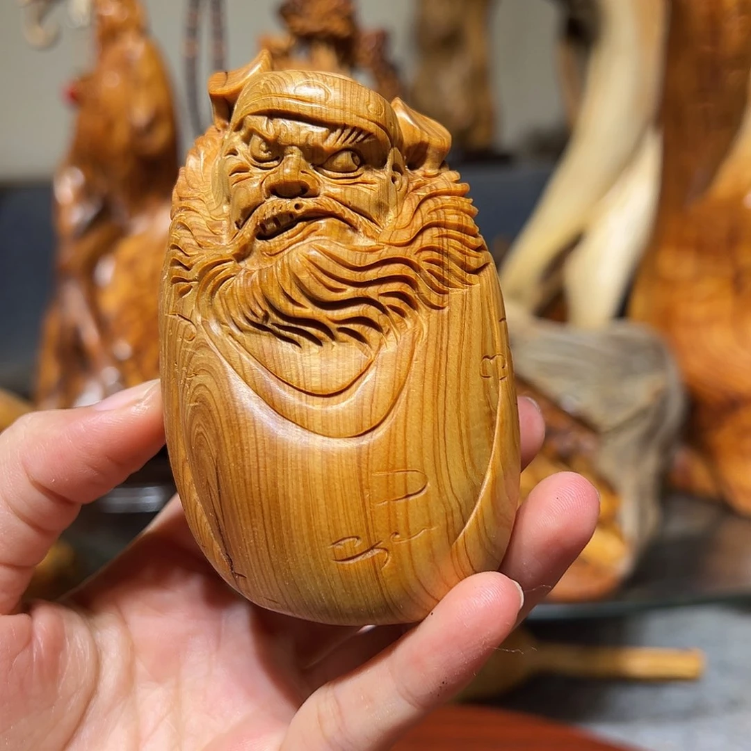 柏木（崖柏）崖柏木手把件摆件