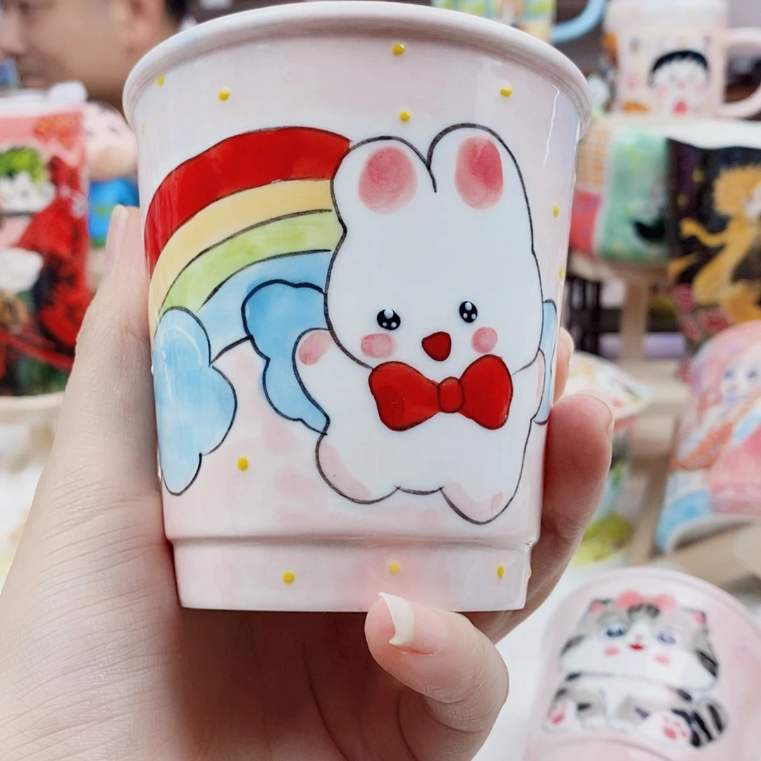 杯董董文创手绘陶瓷