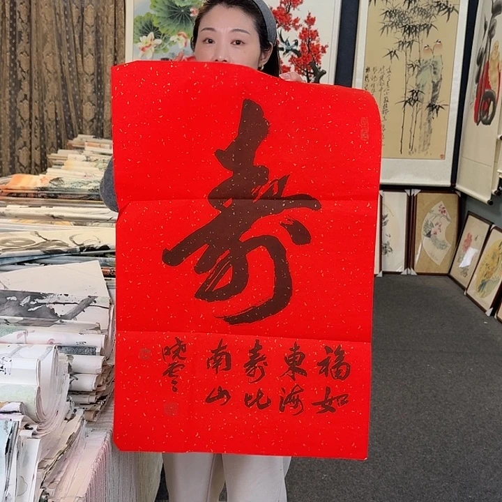 纯手绘国画作品好看