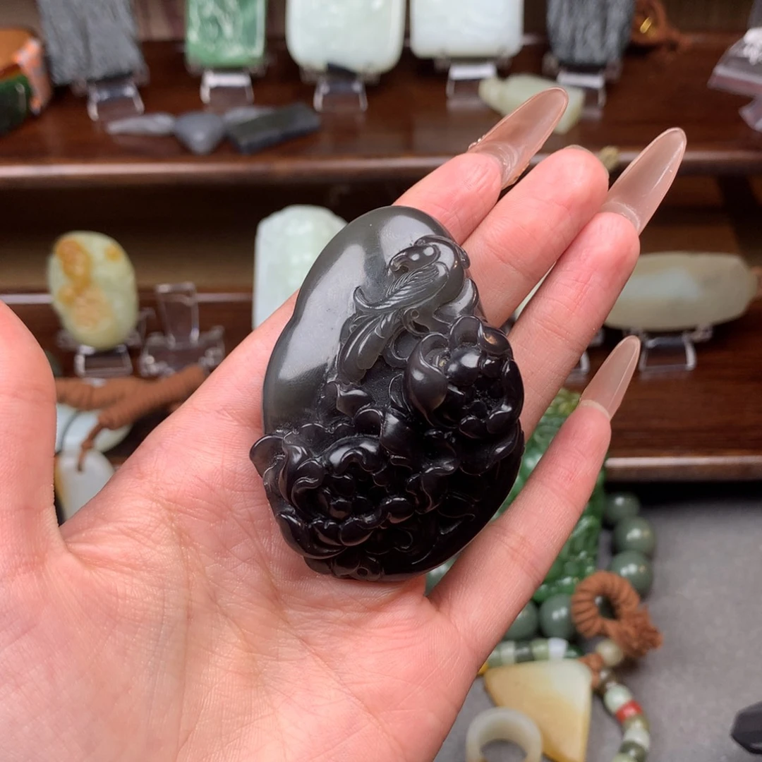 和田玉挂件未镶嵌玉****9