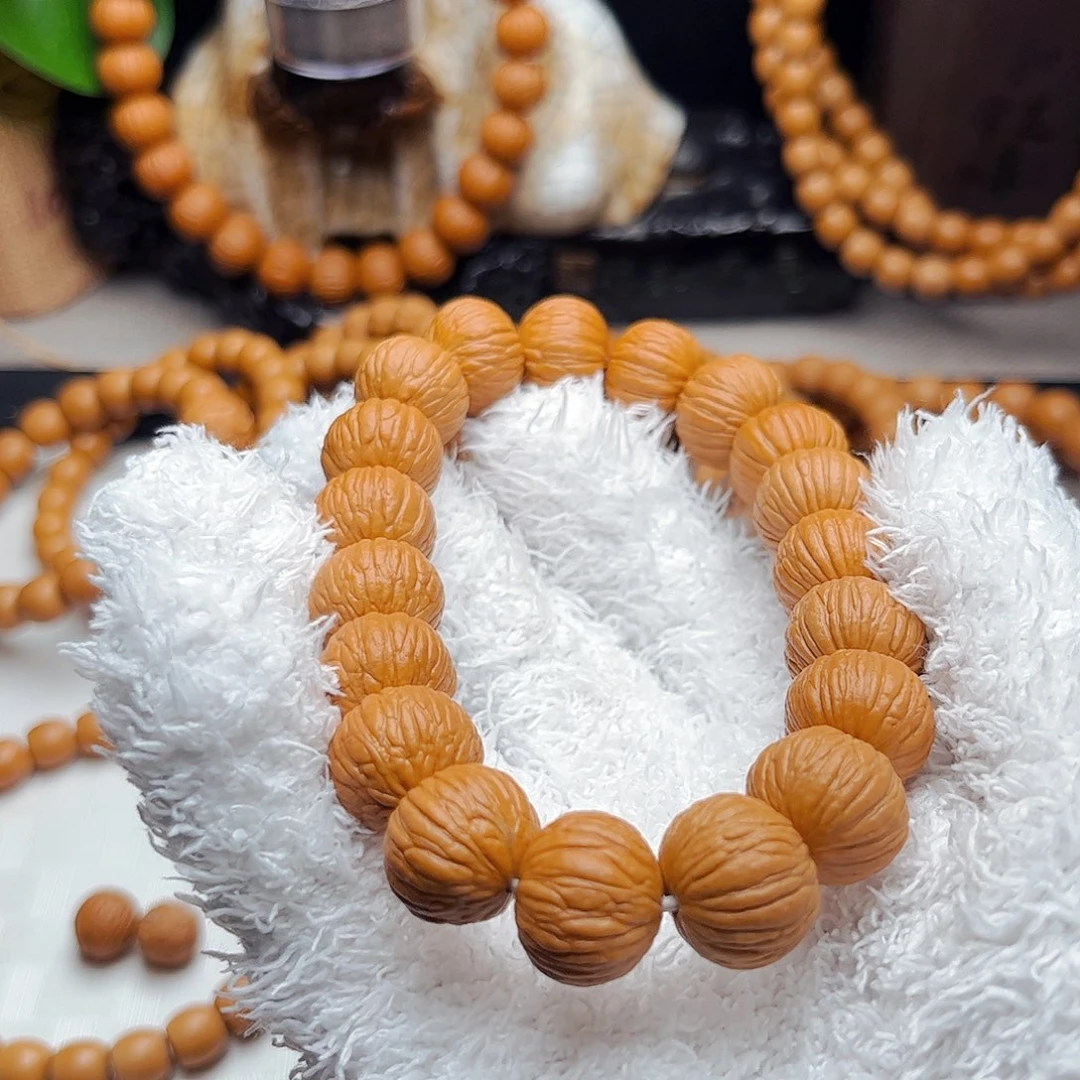 猴头核桃吊坠用****6手串