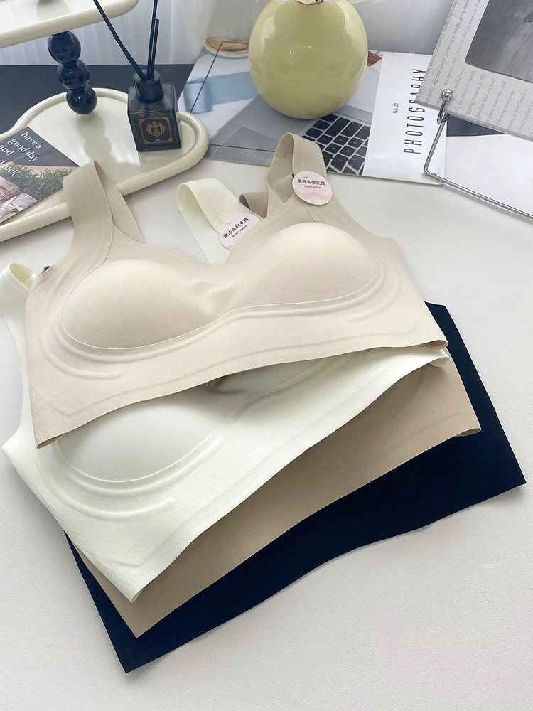 2025夏款舒适透气无钢圈轻薄无痕美背99968