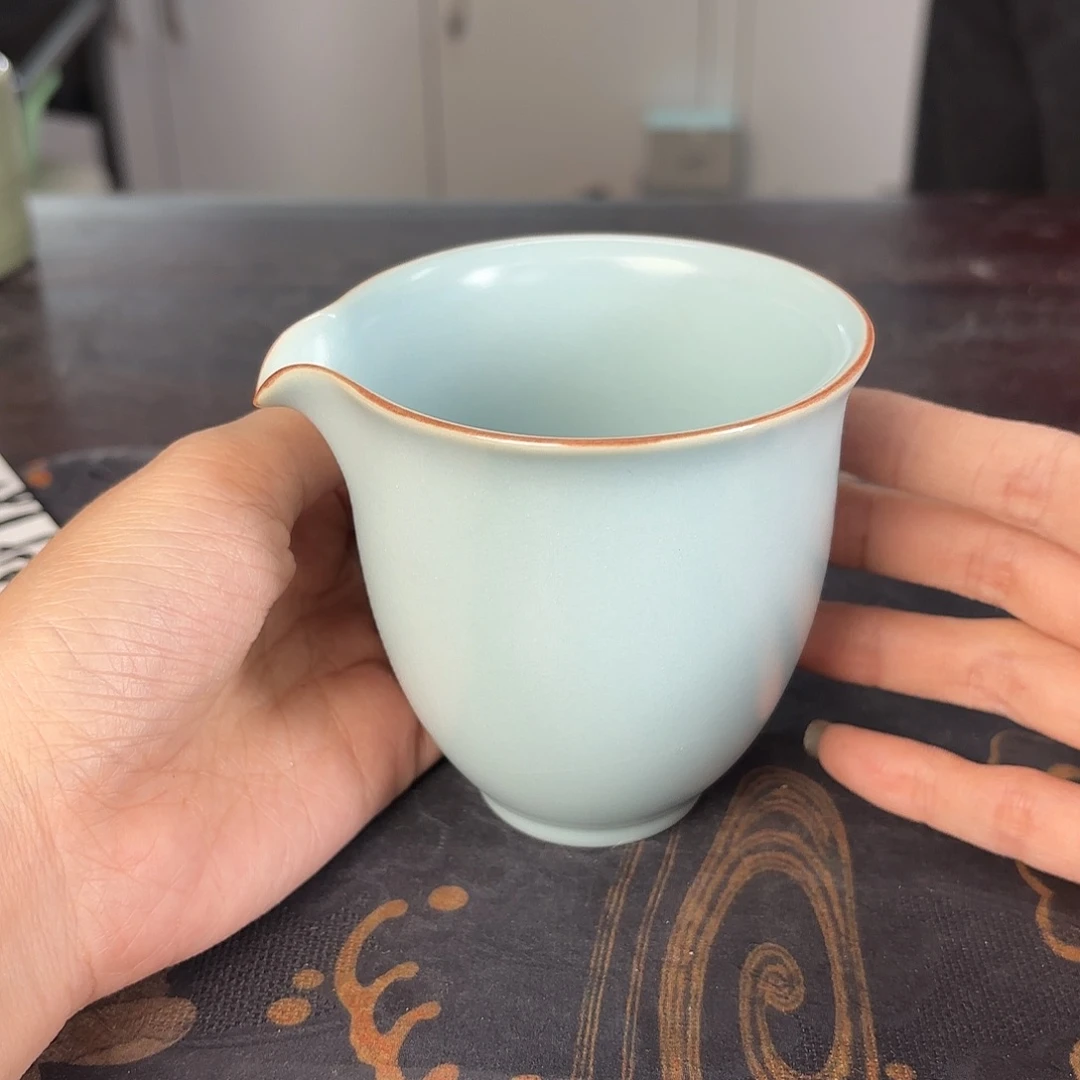 龙泉云间青瓷小米茶器