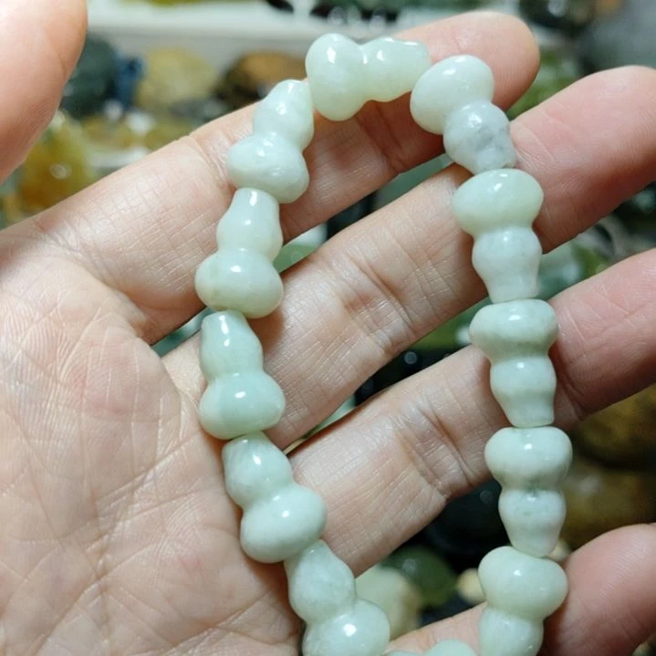 岫玉手串款式未镶嵌