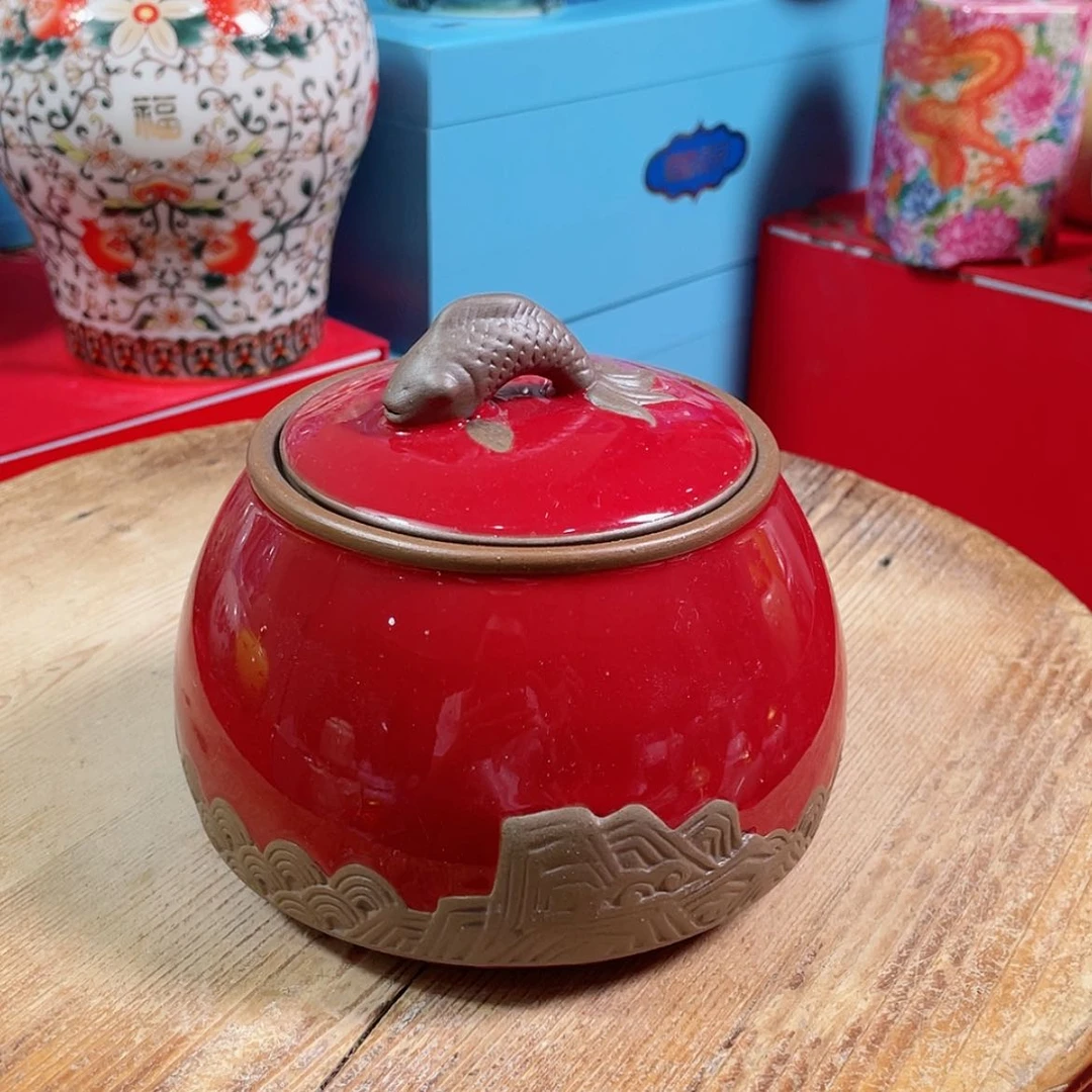 【闪购商品】罐陶瓷茶叶罐密封罐