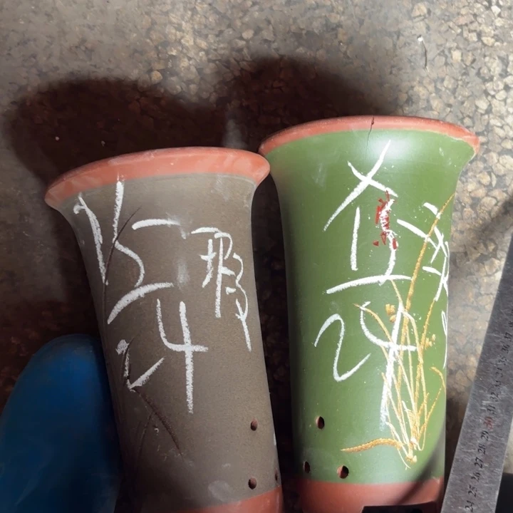 紫砂花盆紫砂的颜色