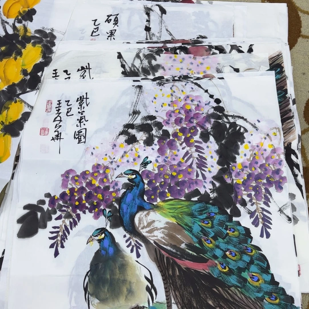 国画王孝华李欣主播